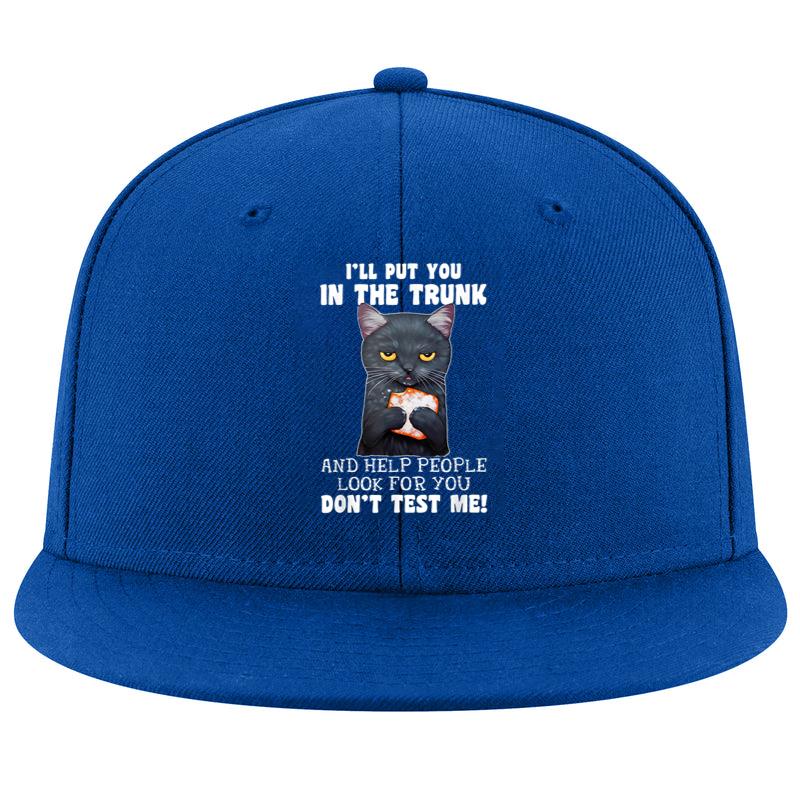 Black Cat I Put You In The Trunk Cap