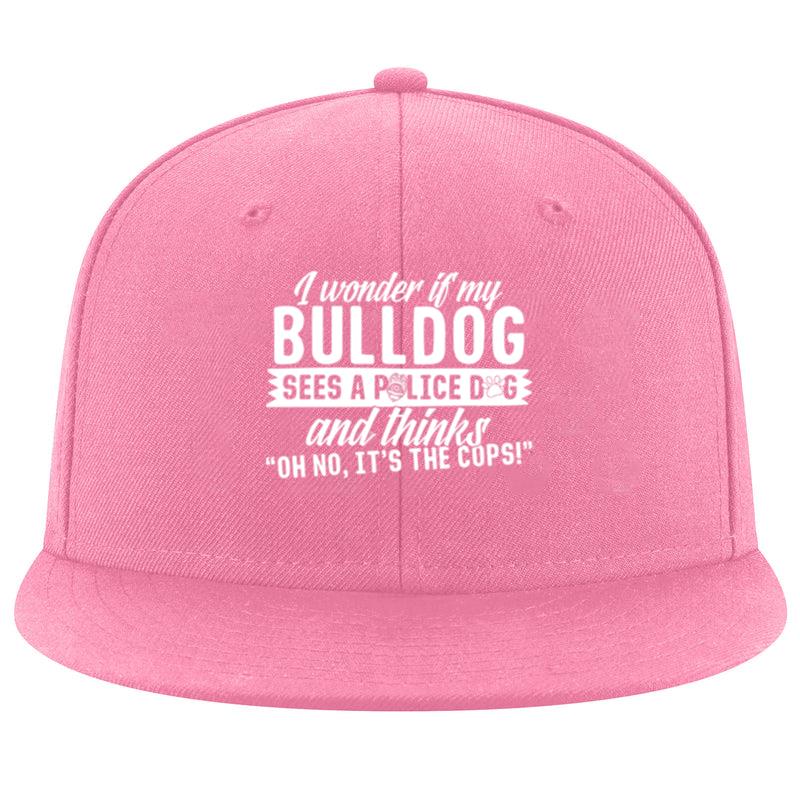 Bulldog Sees Police Dog And Thinks Its The Cops Cap