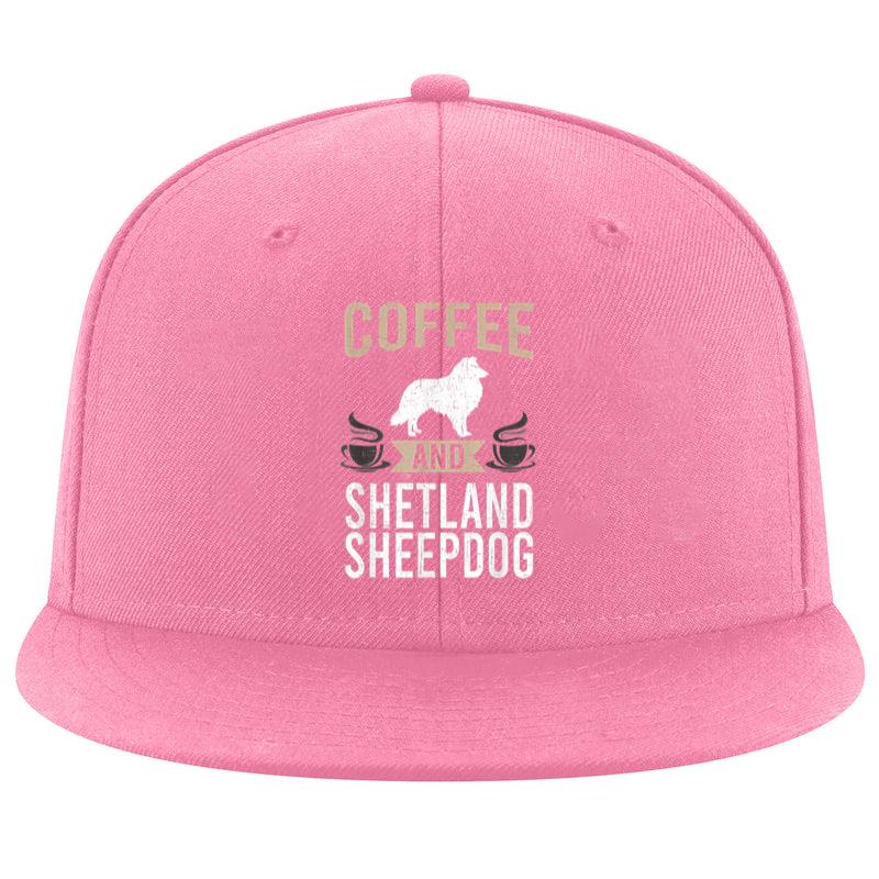 Coffee And Shetland Sheepdog Dog Cap