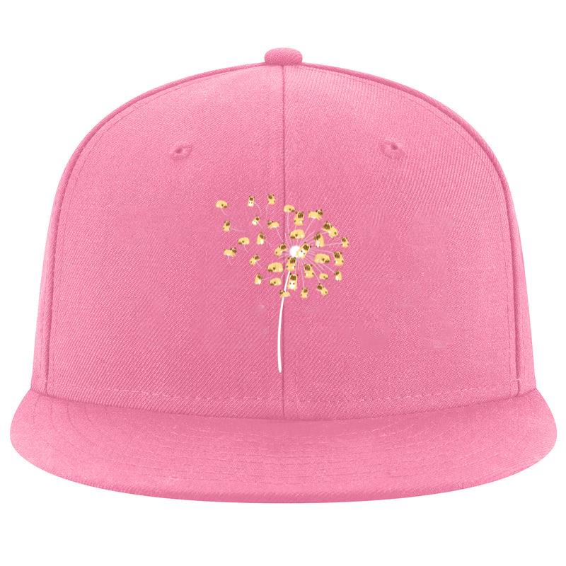 Cool Flower Dog Dandelion Cap