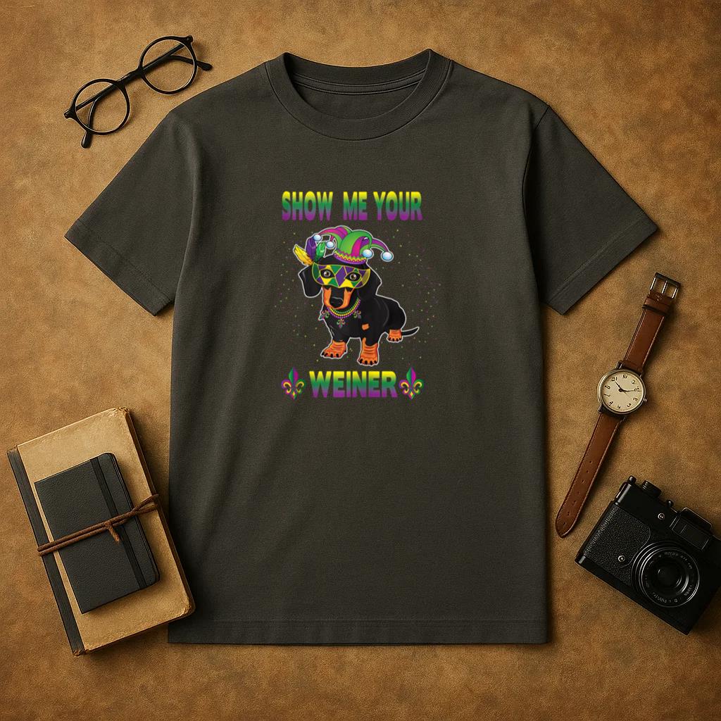 Dog Show Me Your Weiner T-Shirt