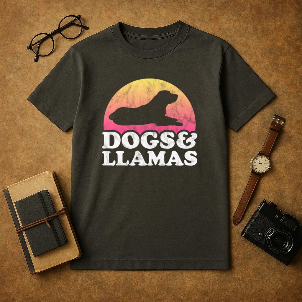 Dogs And Llamas T-Shirt