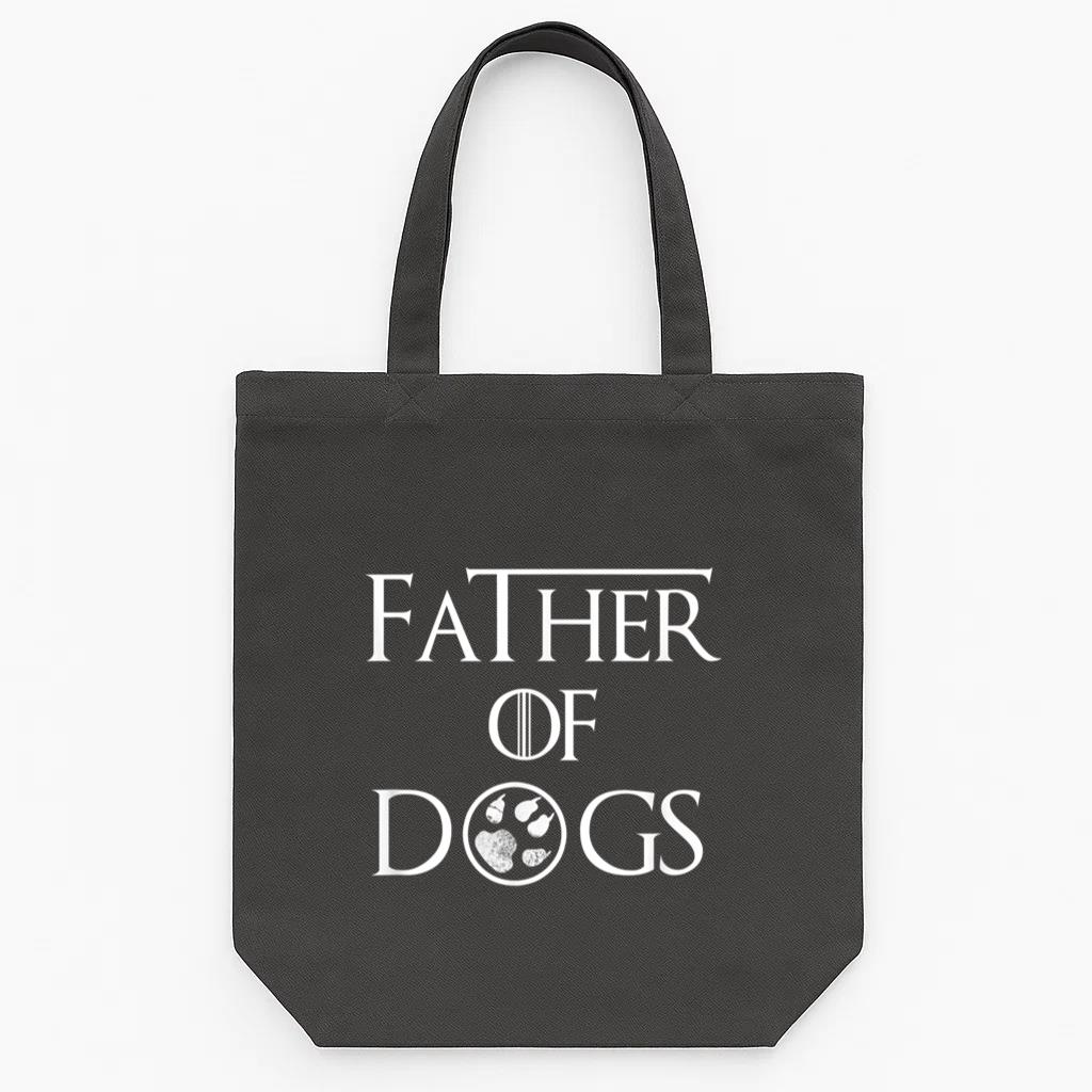 Father Of Dogs Tote Canvas Bag