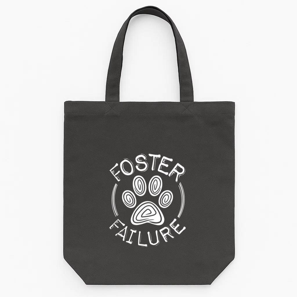Foster Failure Dog Cat Tote Canvas Bag