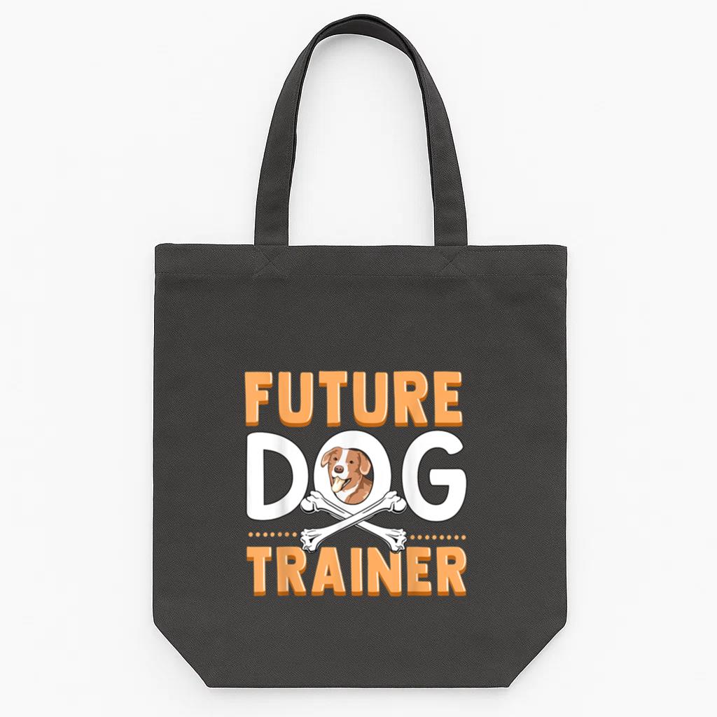 Future Dog Trainer Tote Canvas Bag