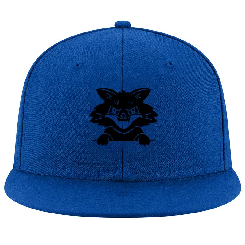 Mischievous Black Cat Design Cap